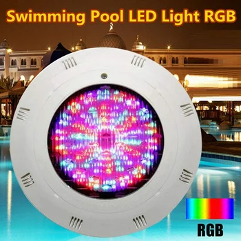 1 Conjunto de 12V 18W Luces bajo el agua Color Submarino de Cambio de Luces LED RGB IP68 Con mando a distancia (18W)