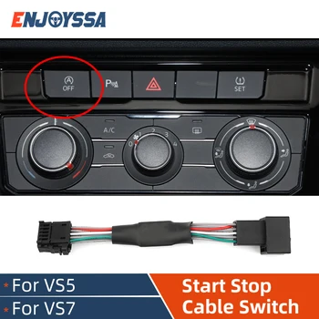 Auto Start Stop Cancelador Para VW Jetta VS5 VS7 Automático de Parada del Motor Sistema de Control del Dispositivo Sensor de Cable del Enchufe