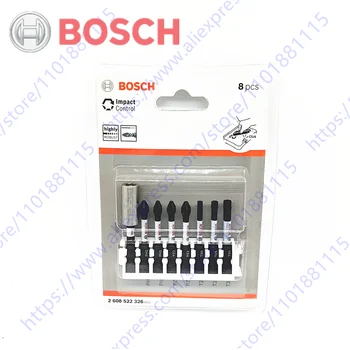 Bosch impacto en el control de la broca del taladro a 50 mm PH2 PZ2 T20 T25 T30 soporte magnético para el taladro eléctrico