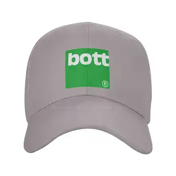 Bott Impresión de Logotipo Gráfico Casual Denim cap sombrero gorra de Béisbol