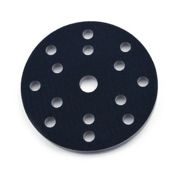 Caliente Almohadilla de Esponja de Gancho Bucle Disco de 150 mm de 1pcs 6inch de Amortiguamiento de la Almohadilla de Lijado de Disco Suave Interfaz de Almohadilla de Esponja