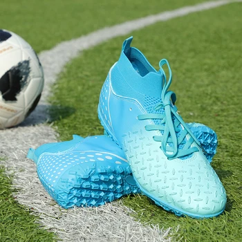 La Prima De Fútbol Zapatos De Diseño Ergonómico Botas De Fútbol Ajuste Cómodo Futsal Zapatillas Duraderas Mayorista De Reventa De Zapatillas De Fútbol